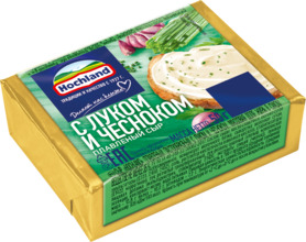Сыр плавленый Хохланд с луком и чесноком  50 г/6 шт.