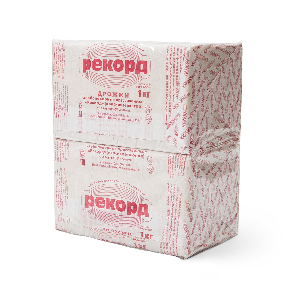 Дрожжи Рекорд красные 1 кг