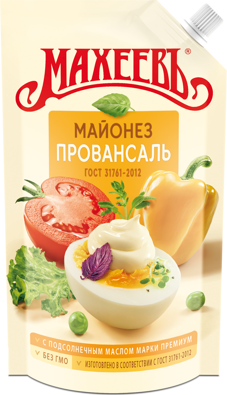 Майонез Провансаль Махеев  классический 50,5%  400 мл  дой-пак