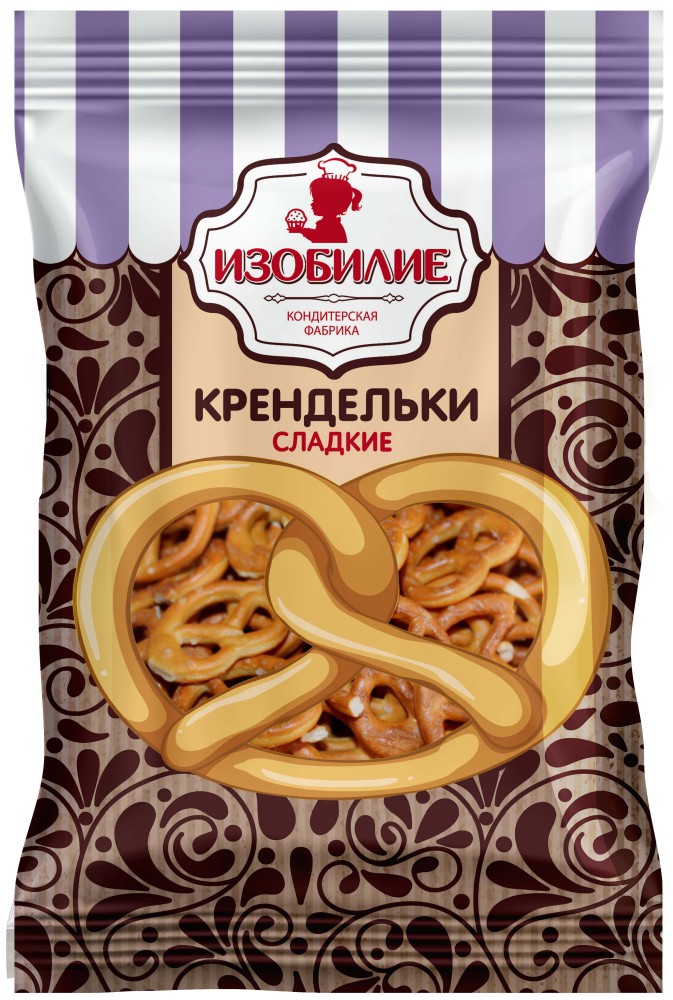 Крендельки Изобилие сладкие 250гр