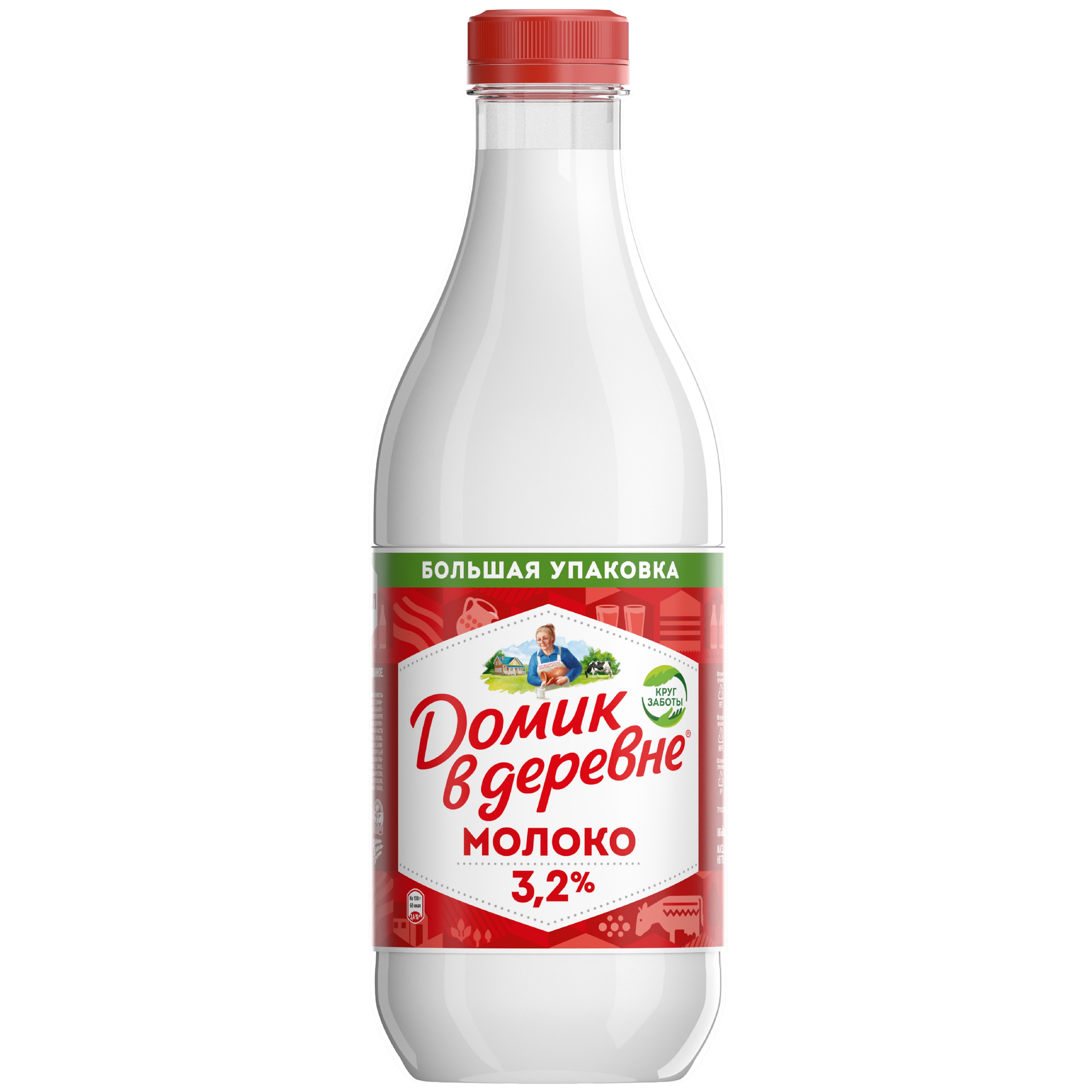 Молоко паст. ДВД 1440г 3,2% ПЭТ