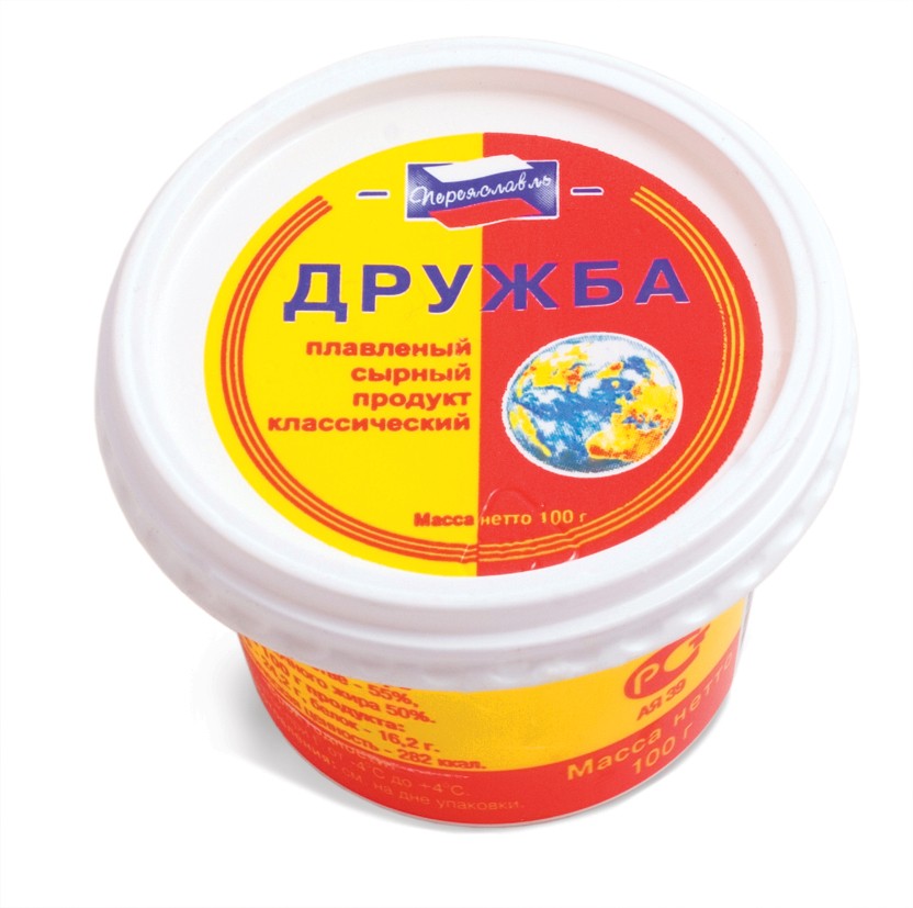 Плавл.продукт с змж РЗПС Дружба 50% пл/стакан 100г НДС20%