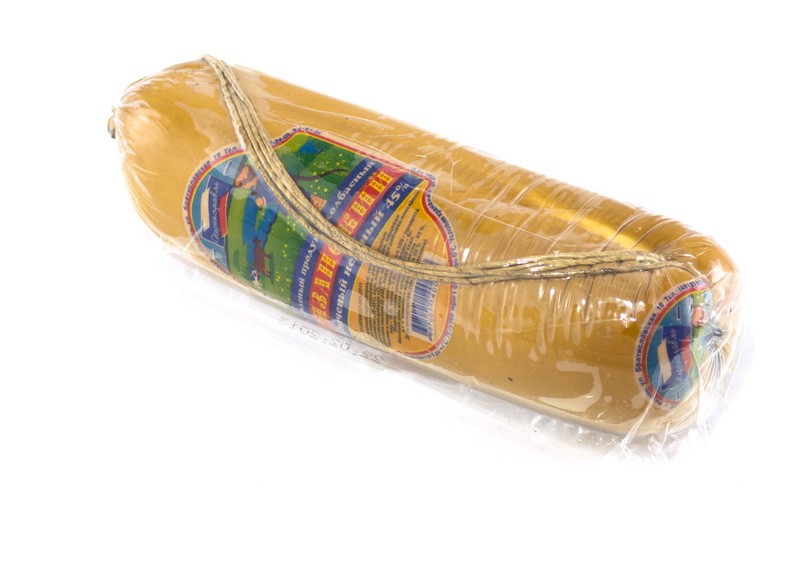 Плавл.продукт колбасный РЗПС копченый Нежный 45% батон вес ~600г НДС20%