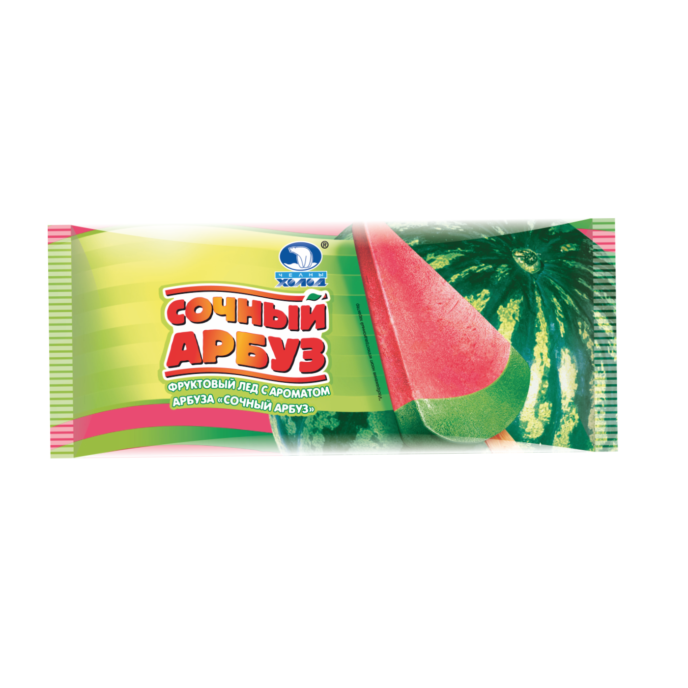 Мороженое НЧ Сочный арбуз фруктовый лед 70 г/40 шт.