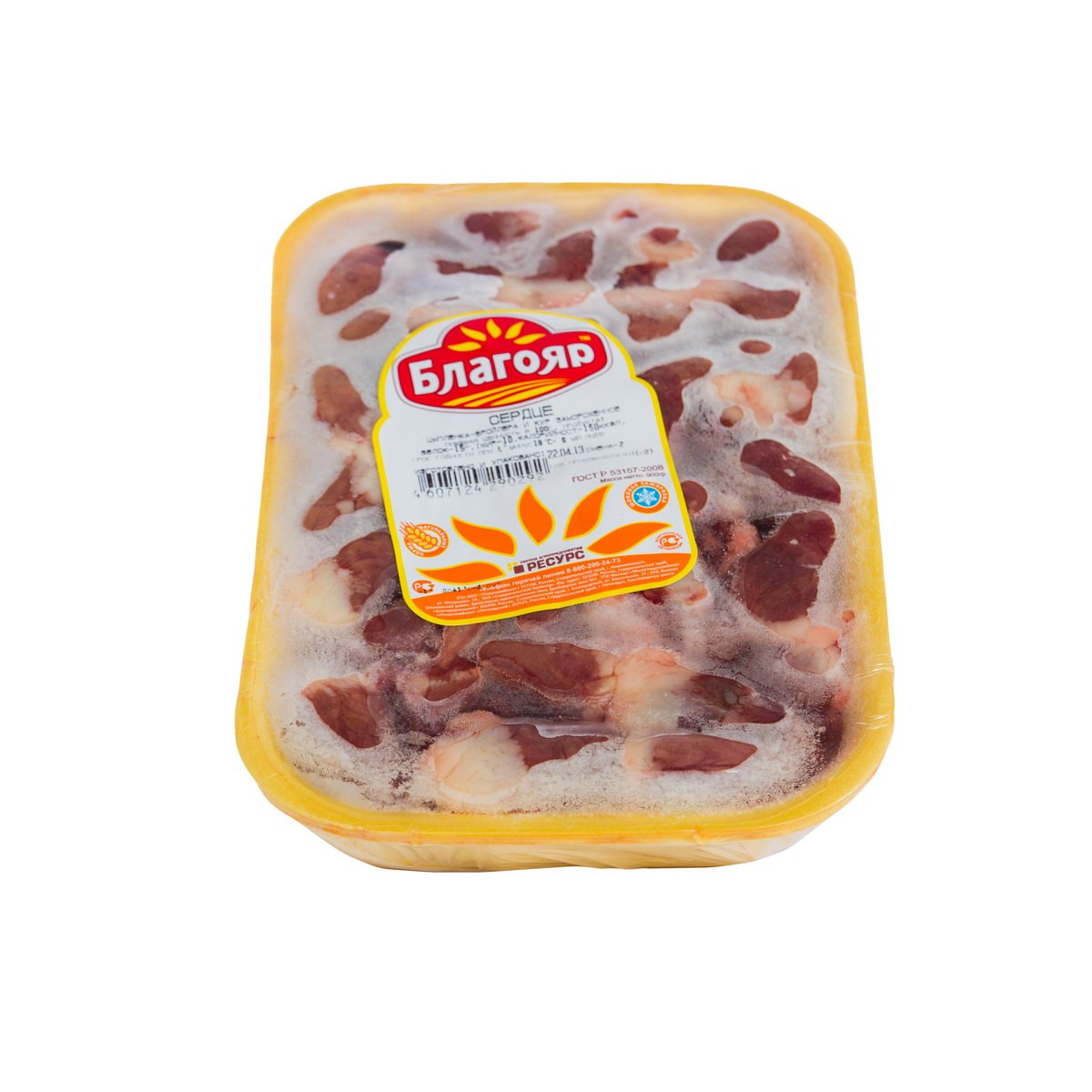 Сердце ЦБ Благояр заморож подложка