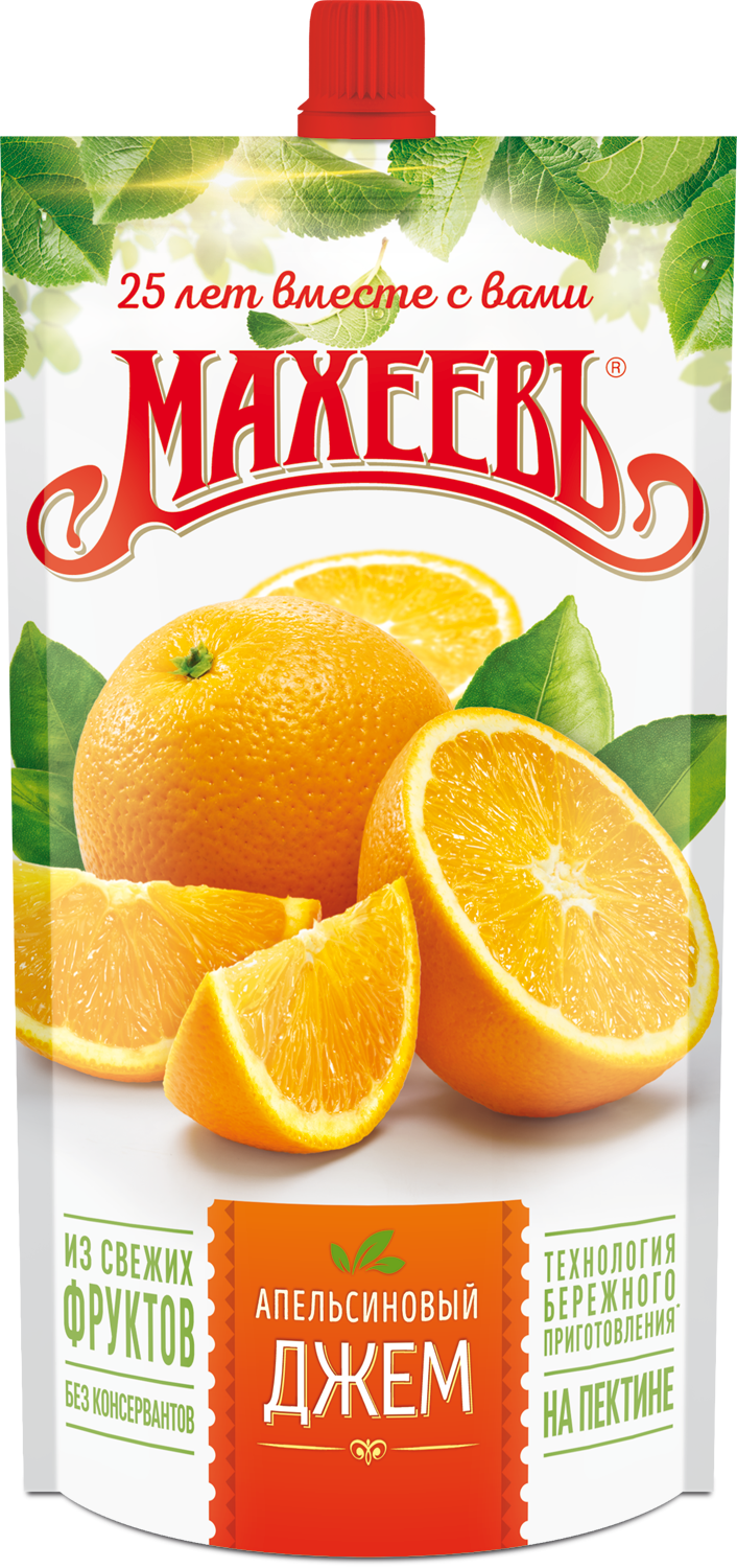 Джем Апельсиновый Махеев 300 г дой-пак