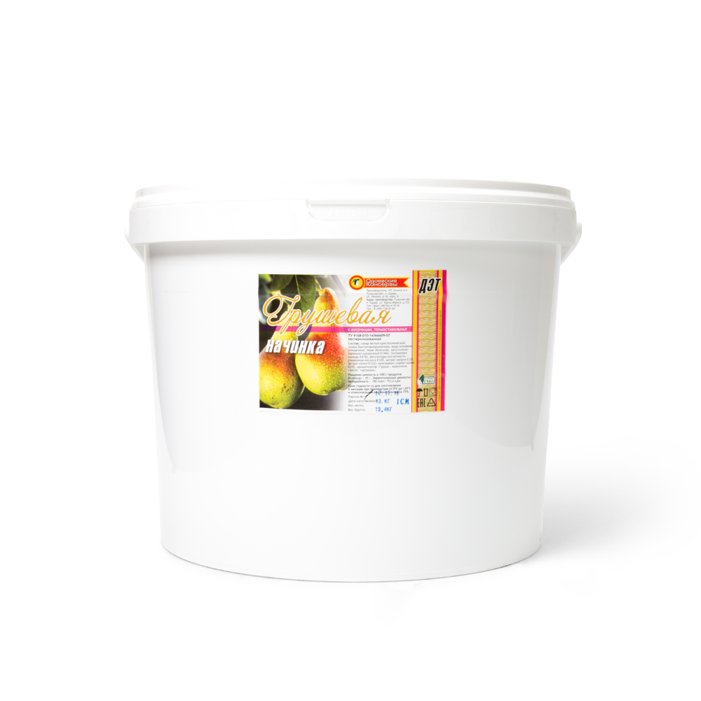 Начинка грушевая ДЭТ термостабильная 13 кг