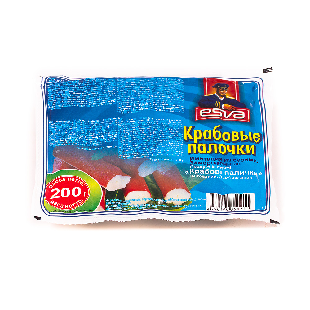 Крабовые палочки ESVA 200г /30шт