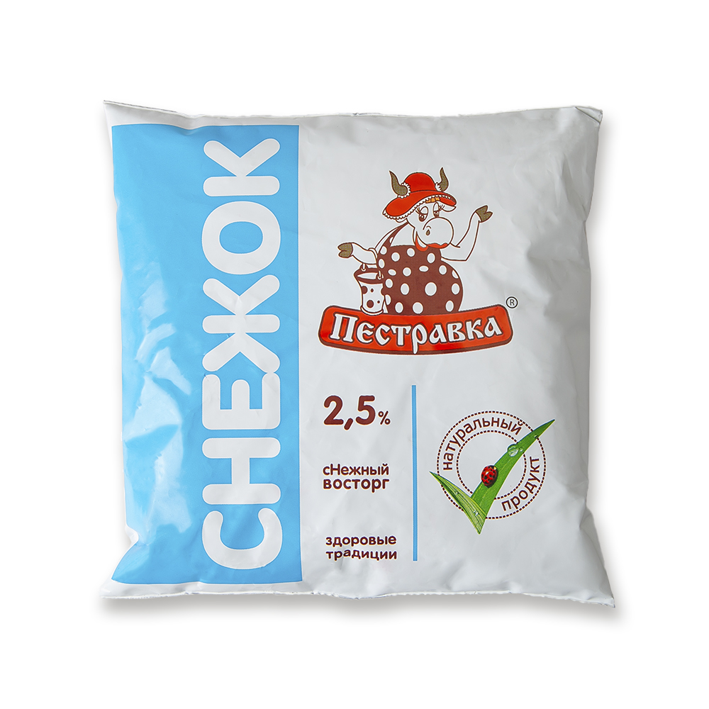 К/м напиток Снежок Пестравка  2,5% 450г
