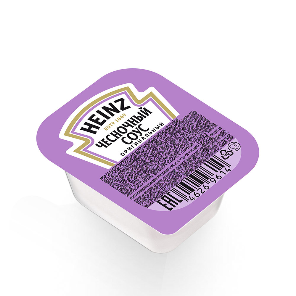 Соус Heinz  Чесночный порционный дип-пот, 25мл