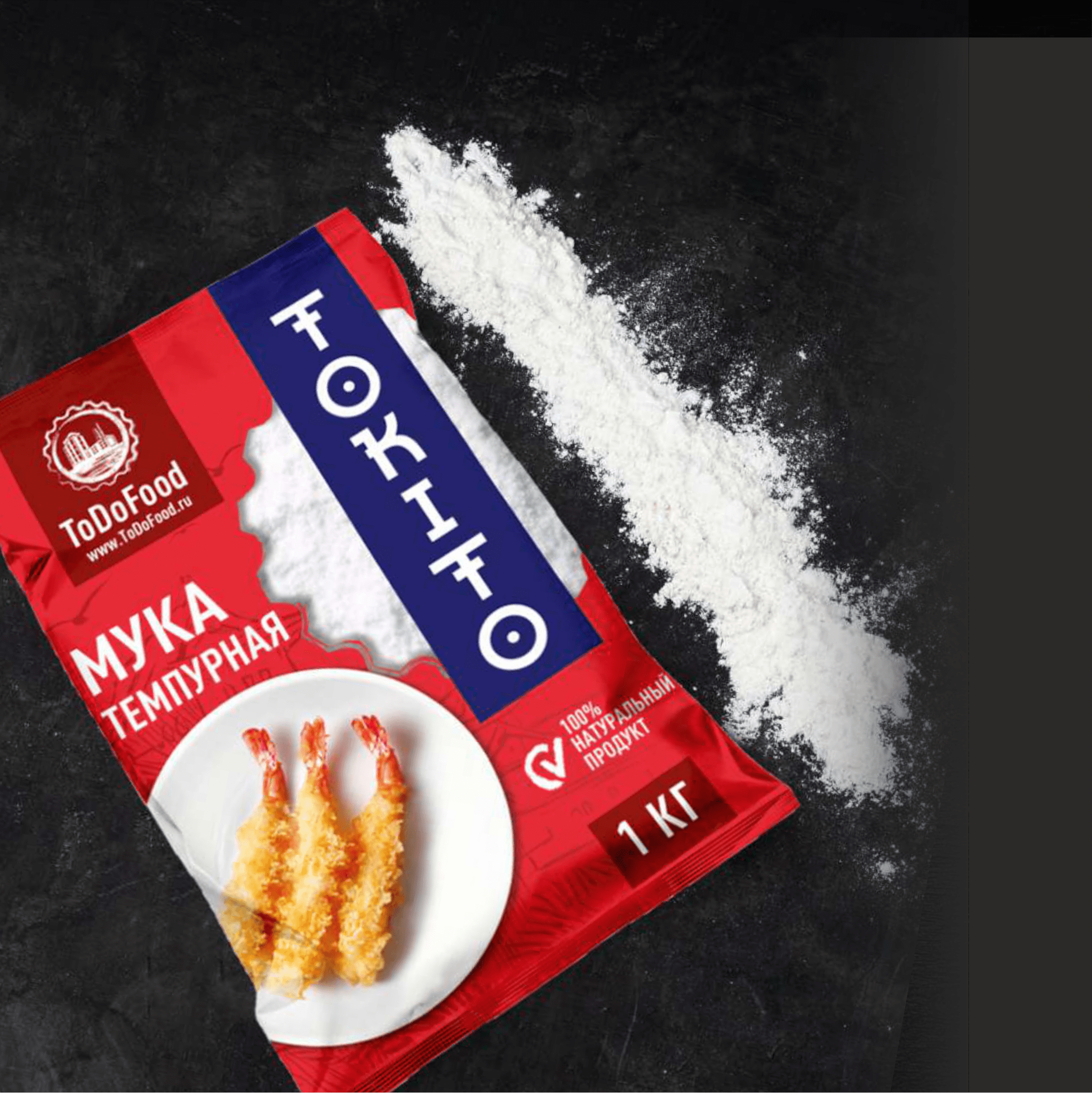 Панировочная мука Темпура Россия 1кг