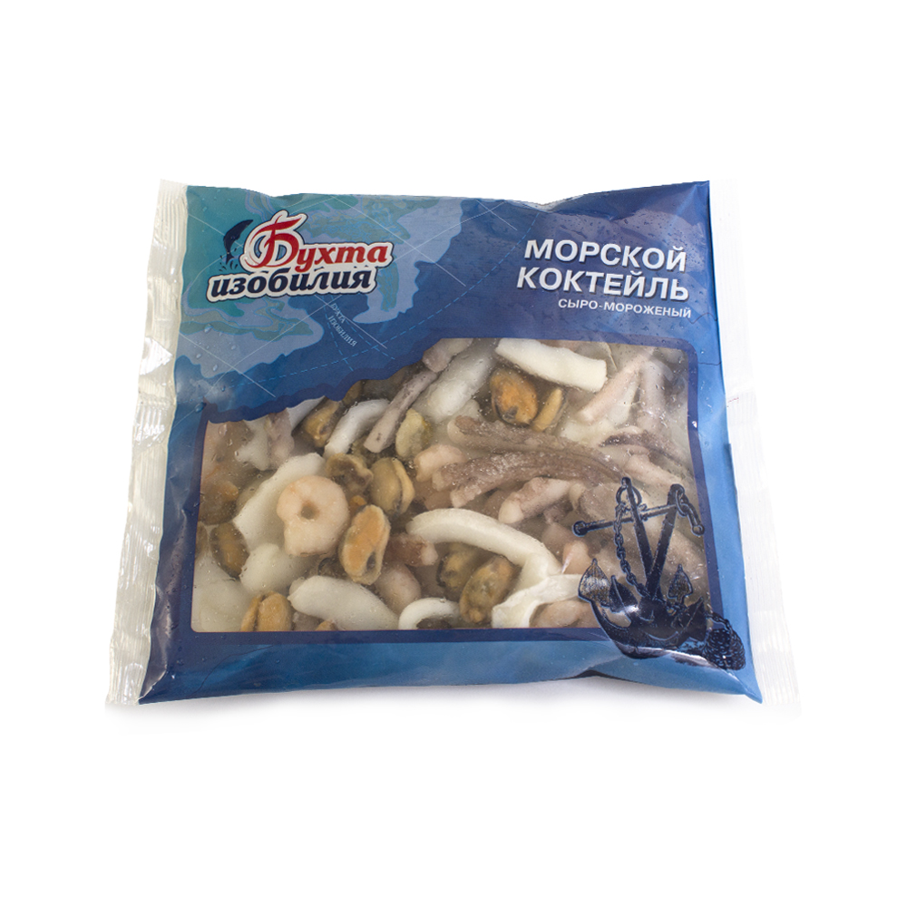 Бухта Изобилия морской коктейль в/м 430гр./12шт.