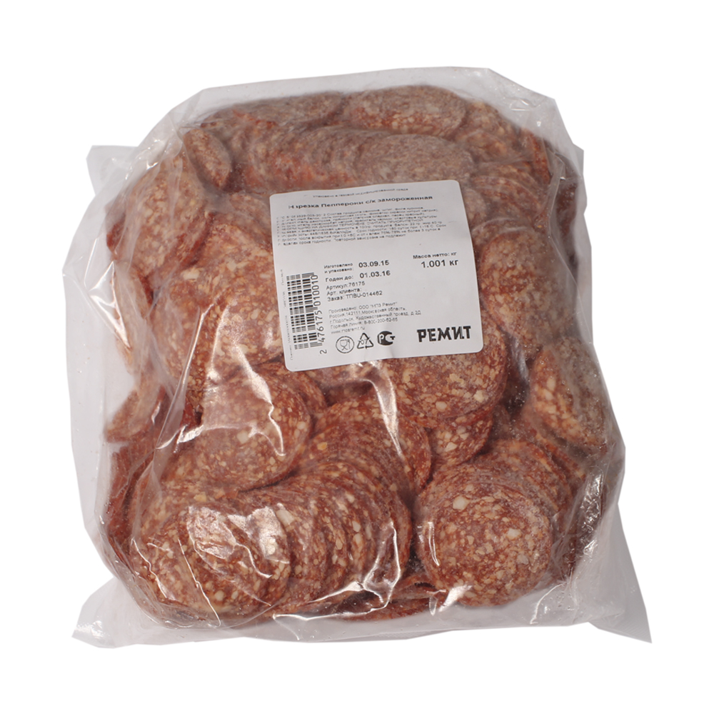 Колбаса Пепперони с/к зам (1кг.) (Ремит)