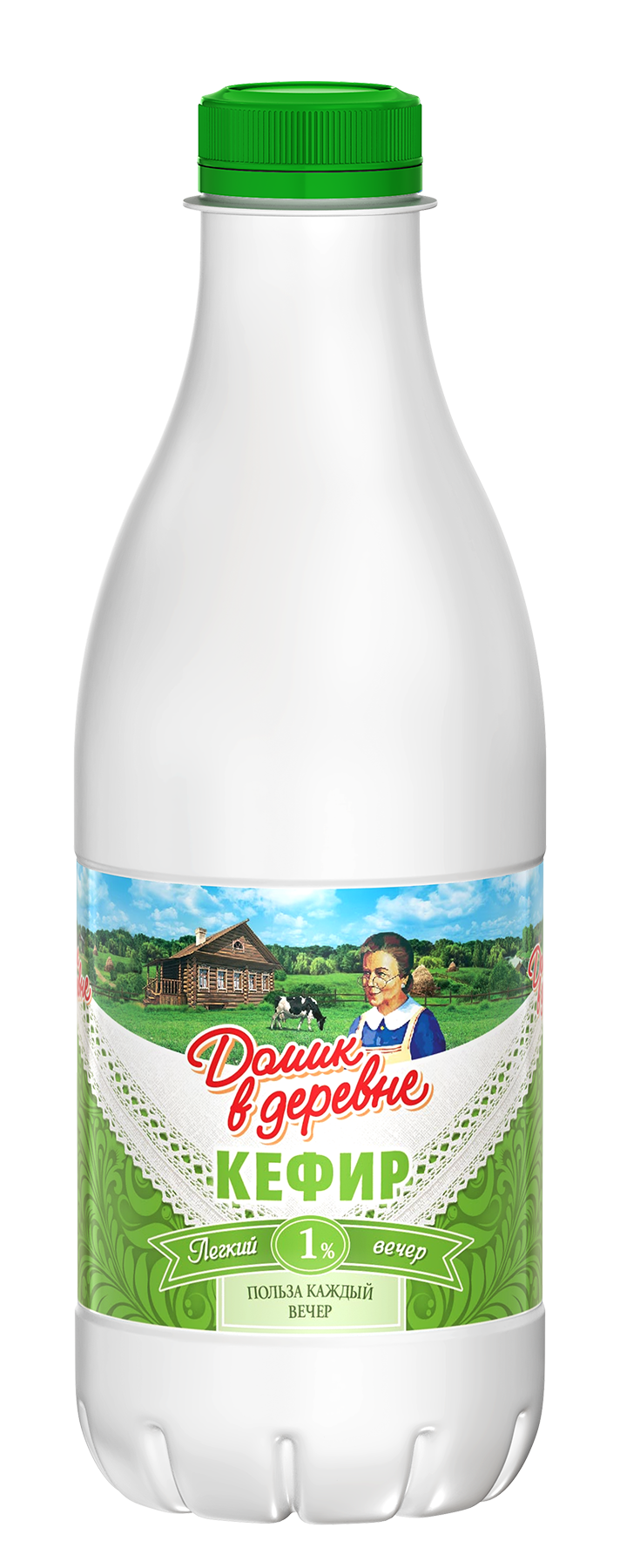 Кефир Домик в деревне 1% 900г ПЭТ