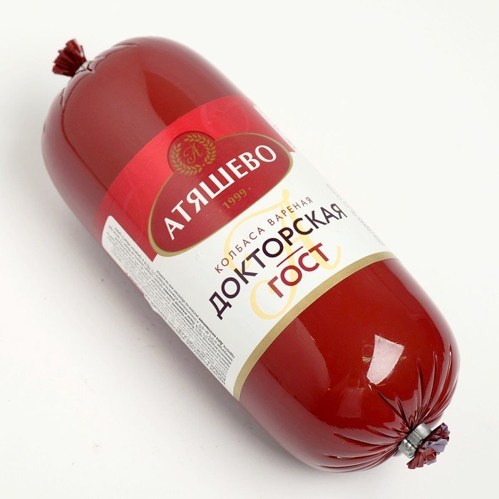 Колбаса Атяшево Докторская  ГОСТ 0,5кг