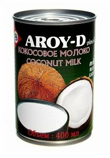 Молоко кокосовое 400 мл ж/б
