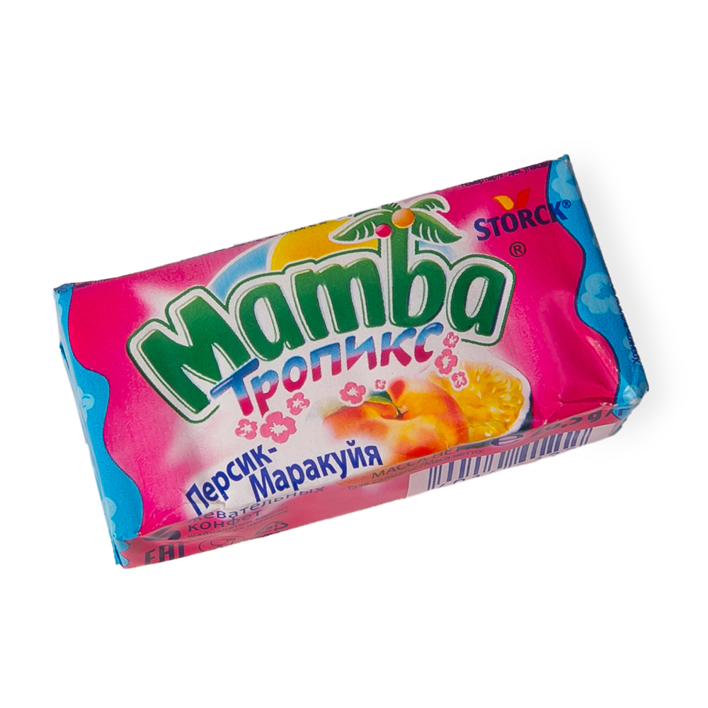 Жевательные конфеты Mamba тропикс 26,5г
