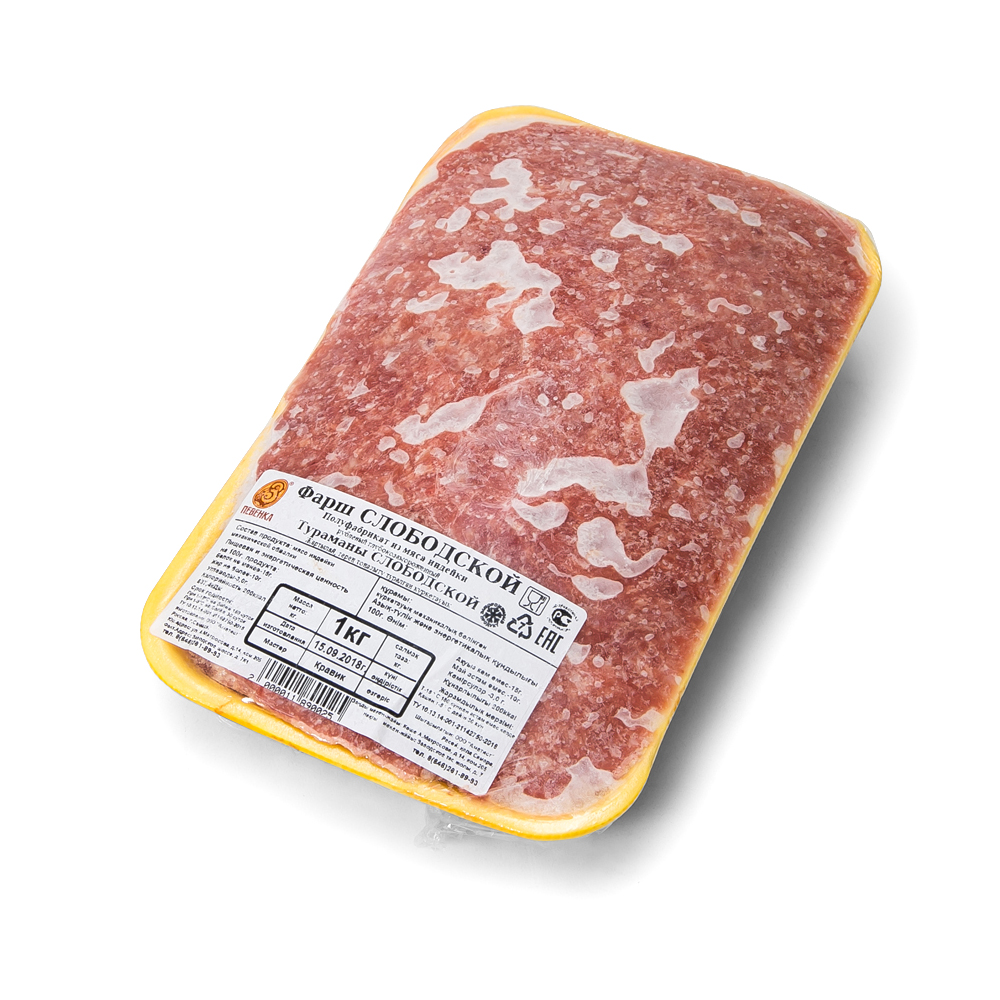 Фарш из индейки Певенка заморож подложка