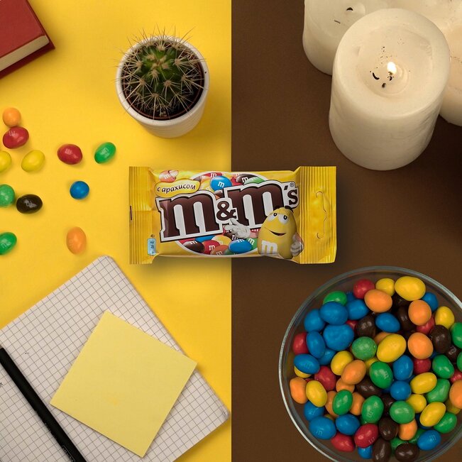 Драже M&M's с арахисом 45г