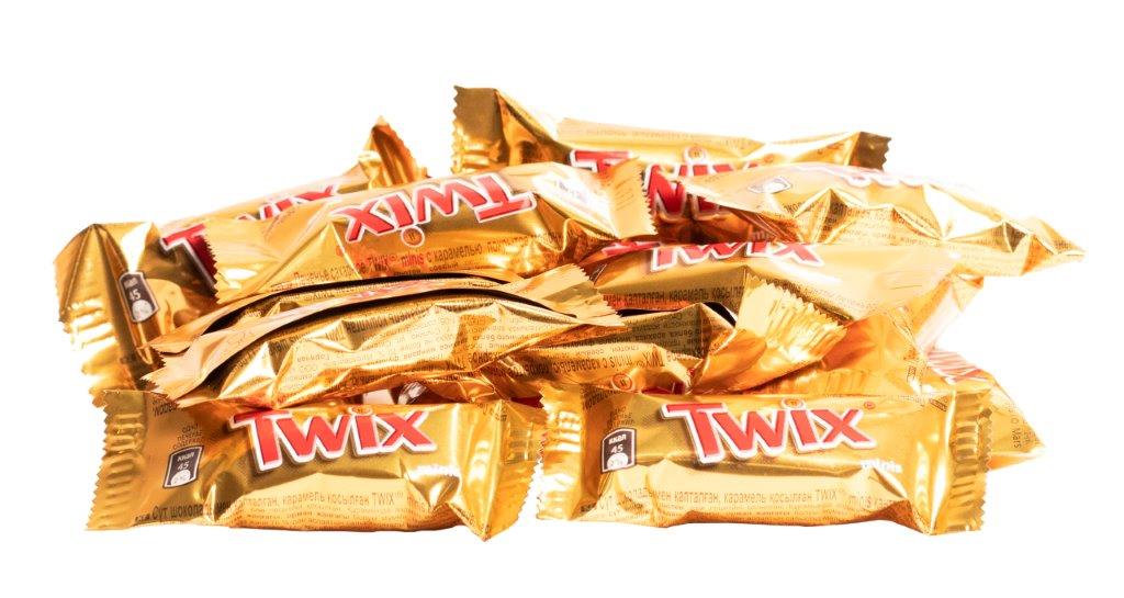 Шоколадные конфеты Twix Minis 2,7кг