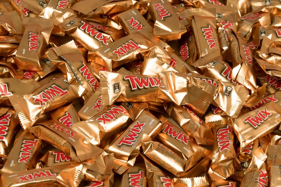 Шоколадные конфеты Twix Minis 7кг