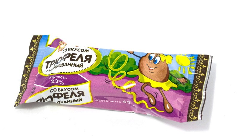 Продукт  глазирован. Фабрика Лактомелия Трюфель 75г