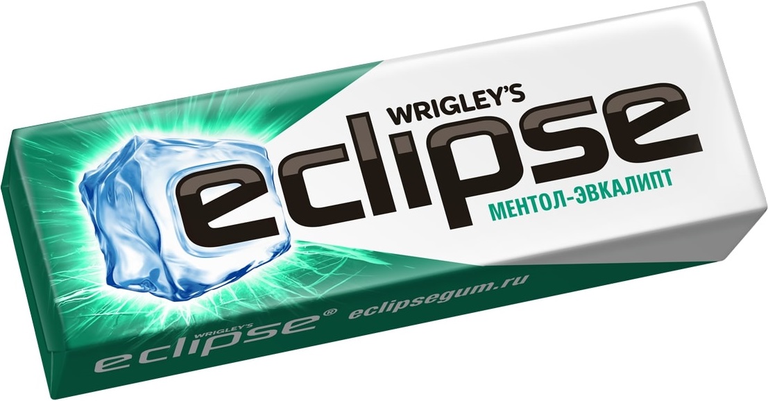 Жевательная резинка Eclipse Ментол-Эвкалипт 13,6г