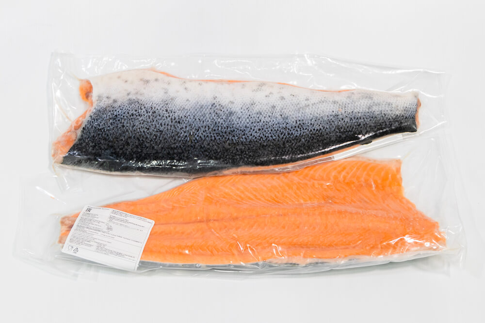 Филе лосося см трим C-D в в/у 1,3-1,8кг