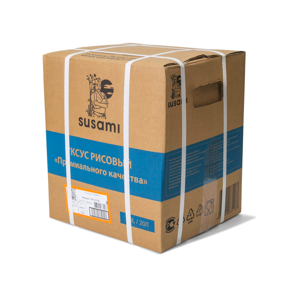 Уксус рисовый Susami Премиум 20л