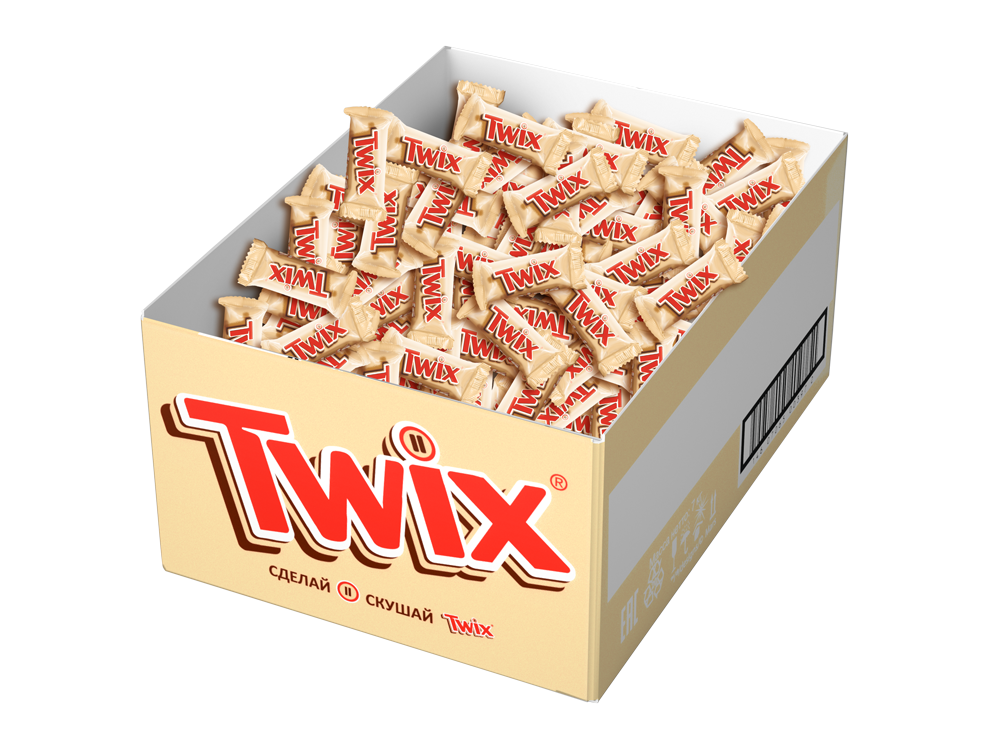Шоколадные конфеты Twix Minis 1кг