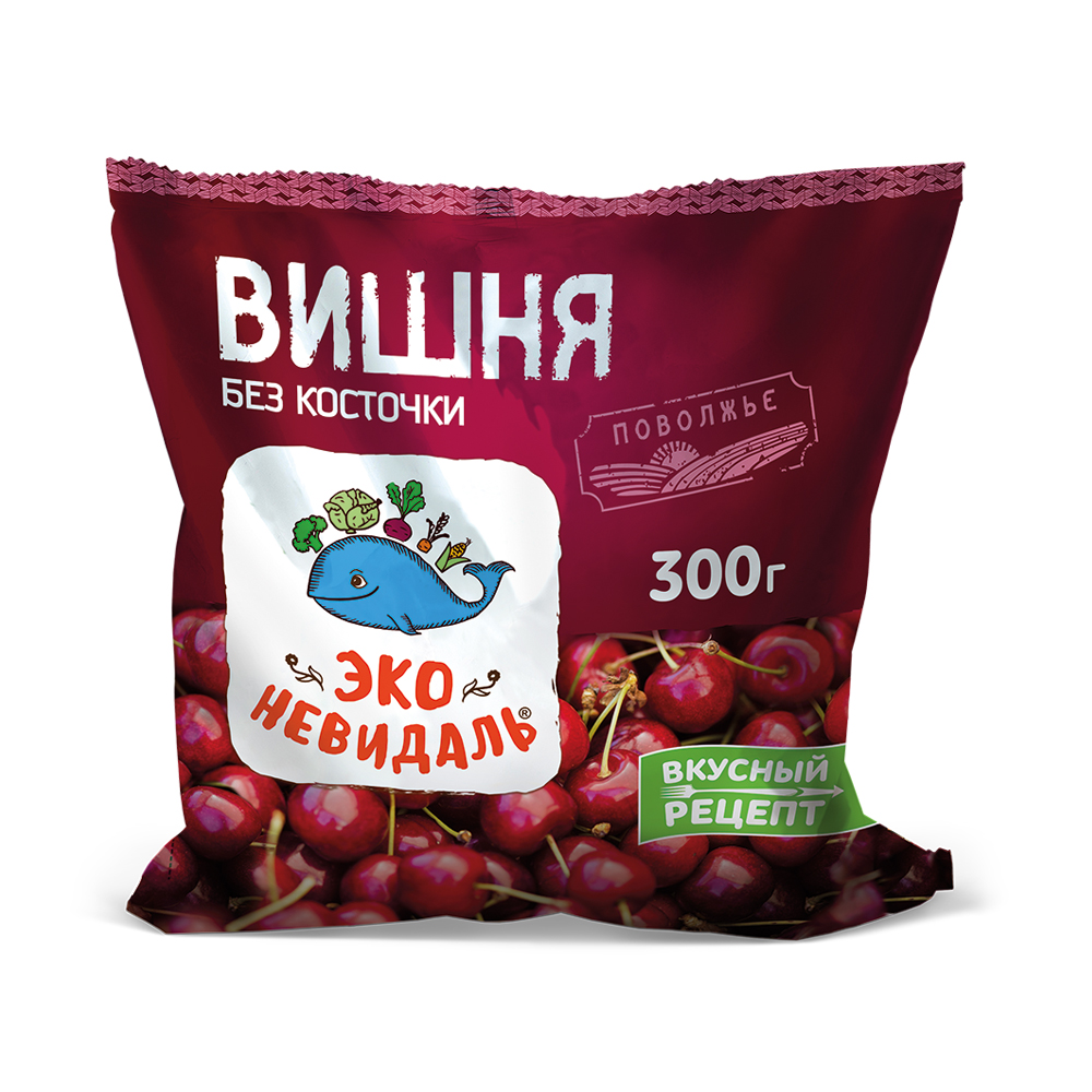Вишня Эко-невидаль б/к 300 г/18 шт