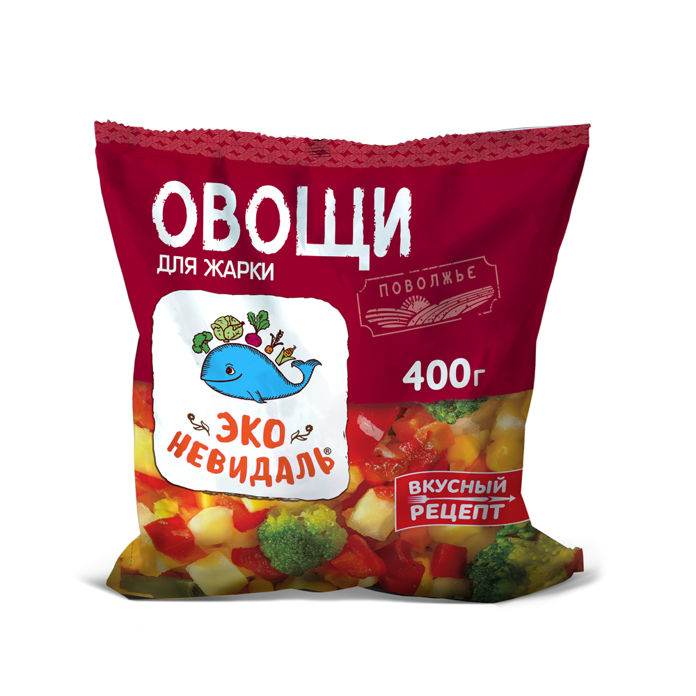 Овощи для жарки Эко-невидаль 400 г /16 шт