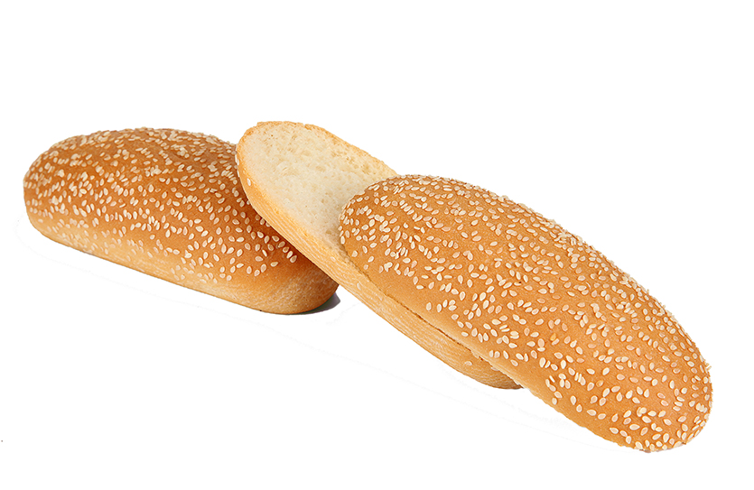 Булочка для датского хот-дога с кунжутом 170 мм/36 шт