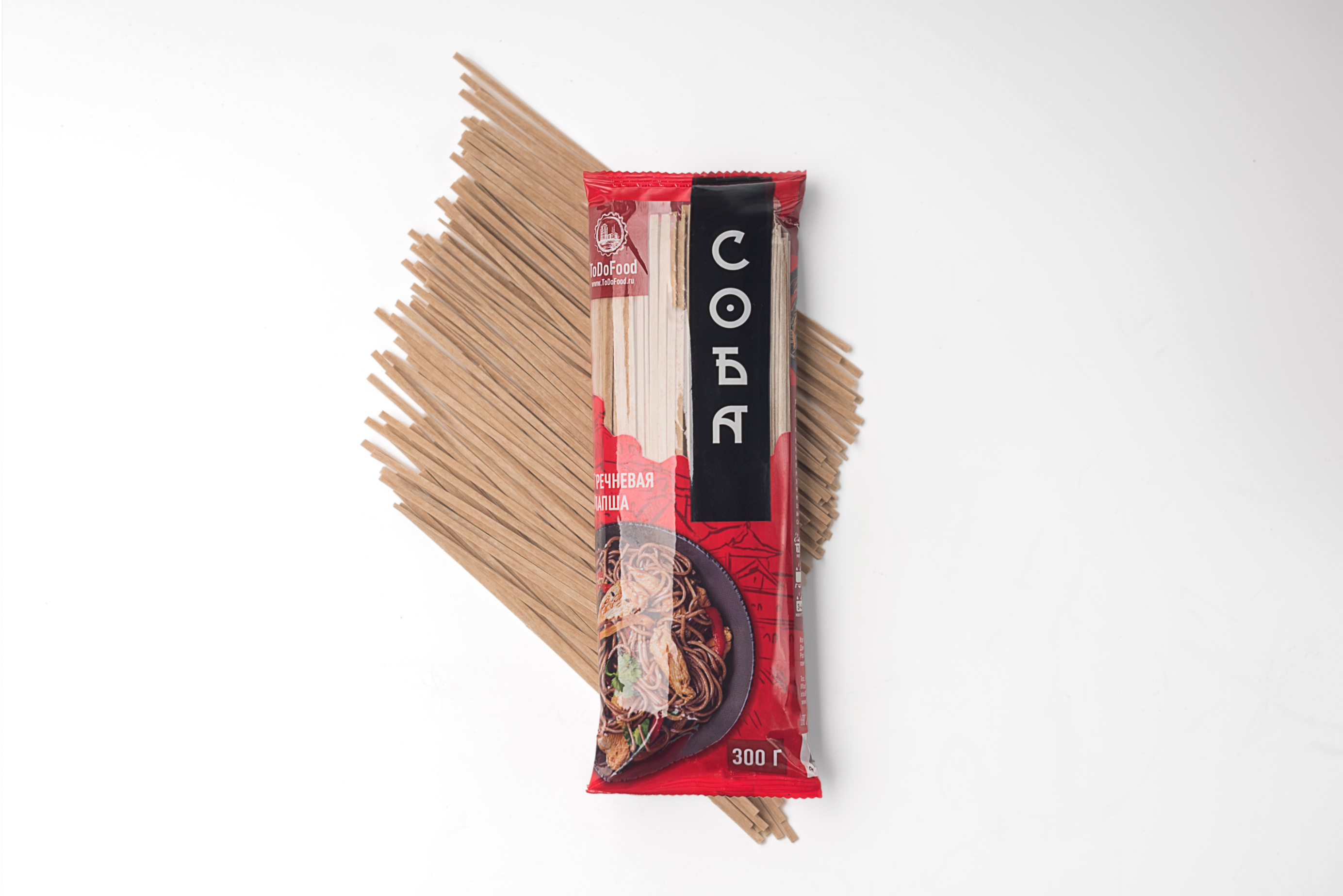 Лапша гречневая "Соба", 300г НДС 10%