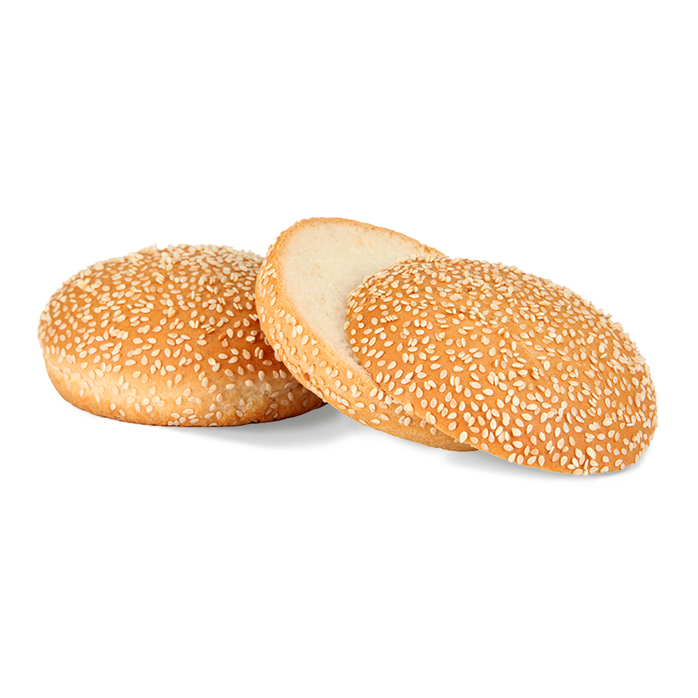 Булочка для гамбургера Paneteria с кунжутом 100 мм 55г/ 45 шт