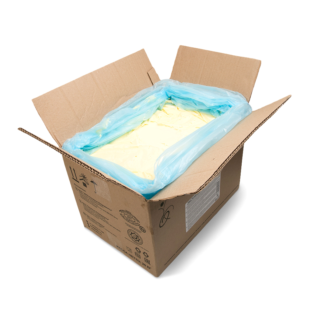 Маргарин столовый Экоуниверсал  молочный монолит 82% 20 кг