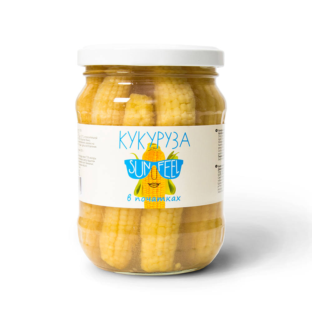 Кукуруза в початках SUNFEEL 370г