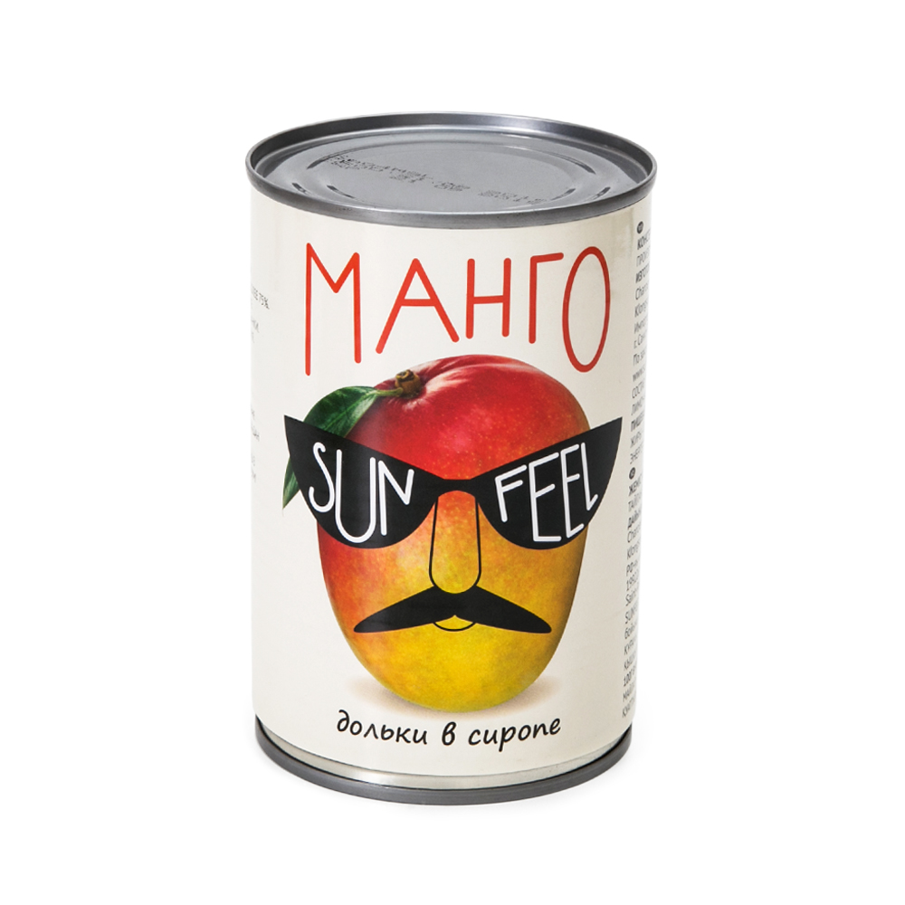 Манго дольки SUNFEEL в сиропе 425мл