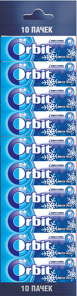 Жевательная резинка Orbit Winterfresh 13,6г, мультипак