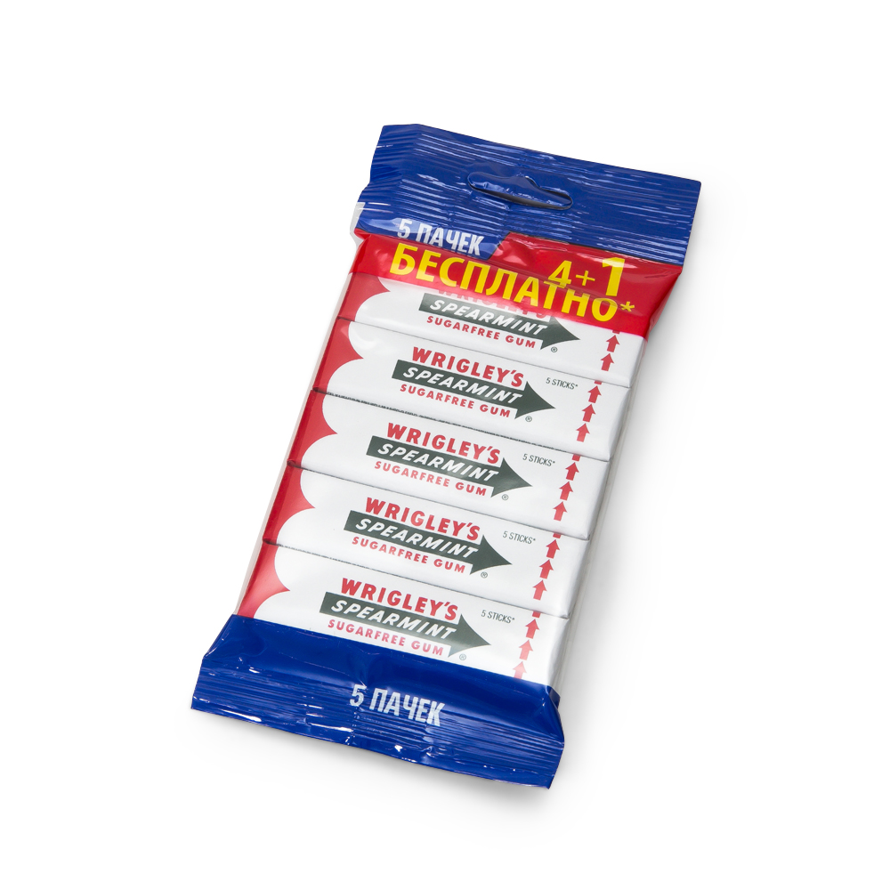 Жевательная резинка Wrigley Spearmint 30*5*13г