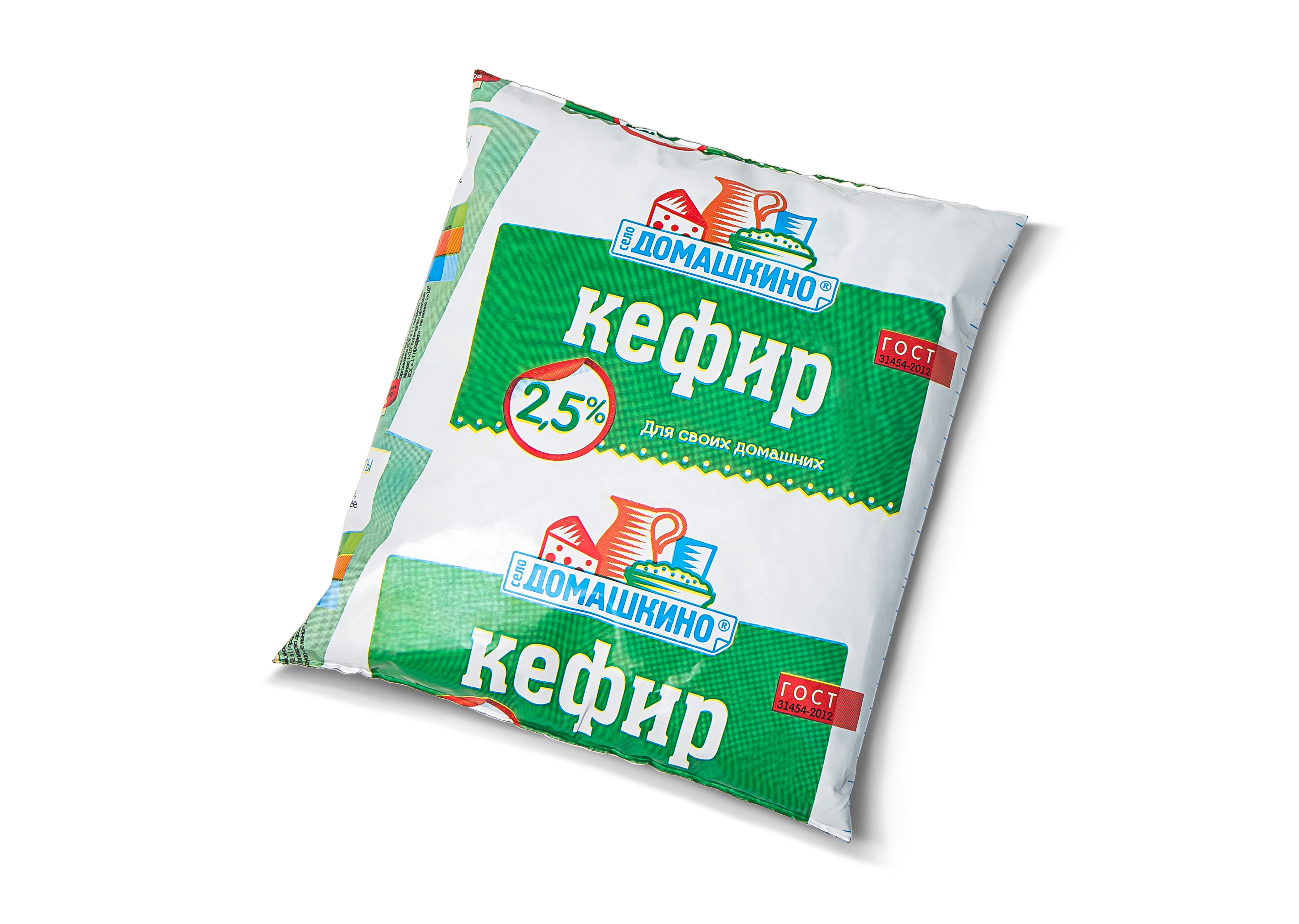 Кефир Село Домашкино Фин-пак 2,5% 450г