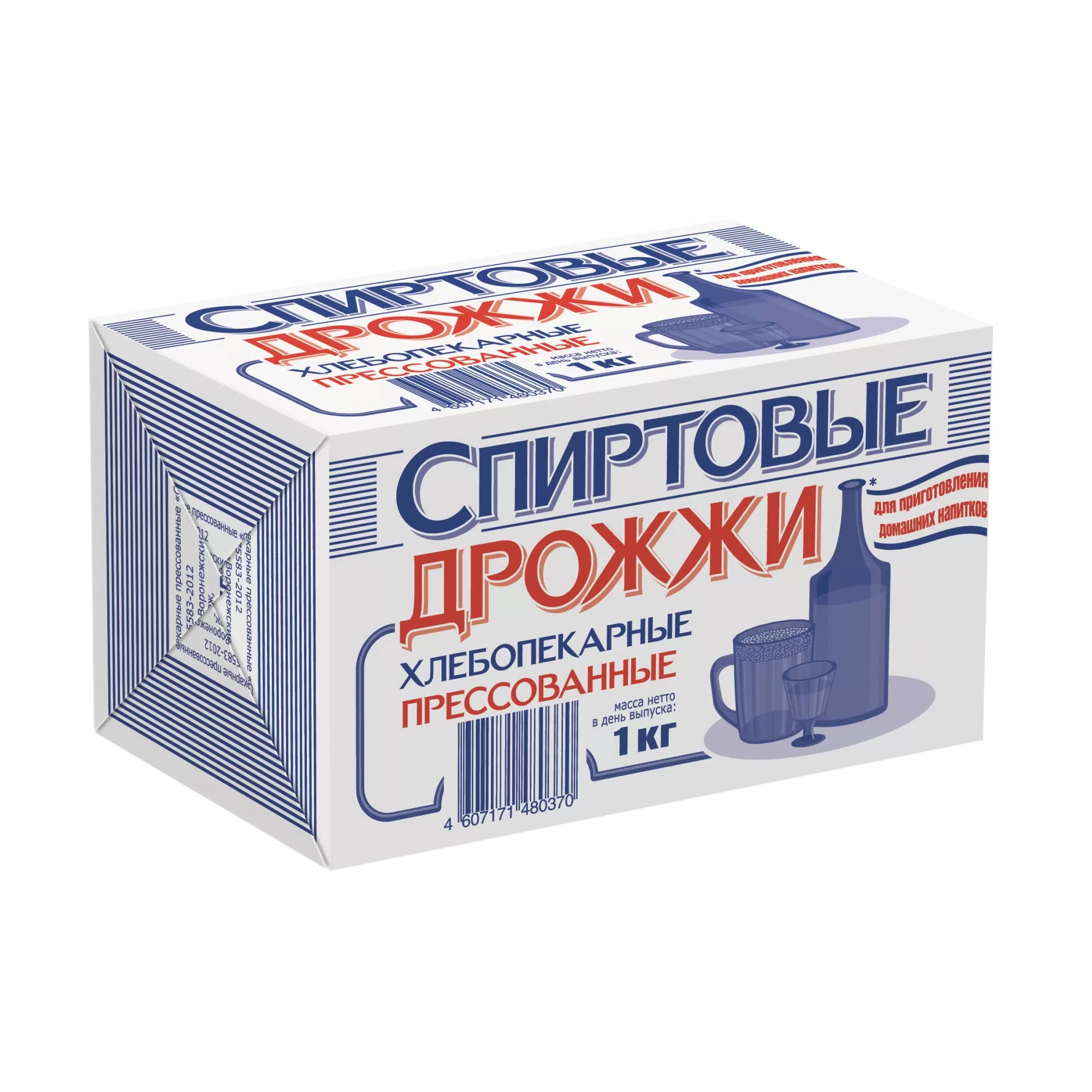 Дрожжи прессованные Саф-Нева  Спиртовые  1 кг