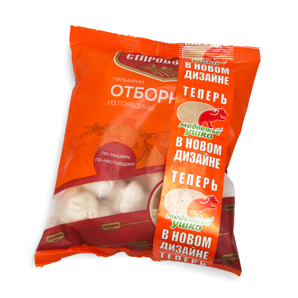 Пельмени Стародворье Отборные говядина 0,9 кг