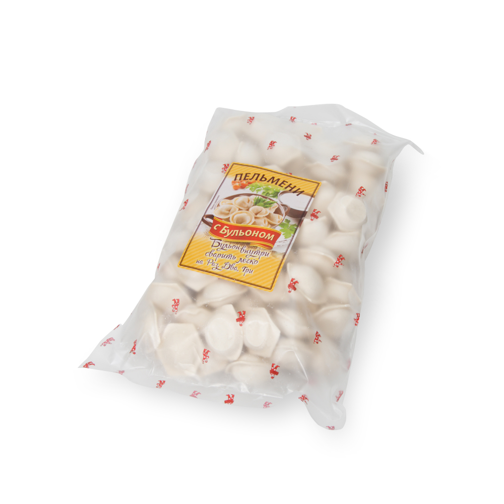 Пельмени Алидан Домашние с бульоном 0,9 кг