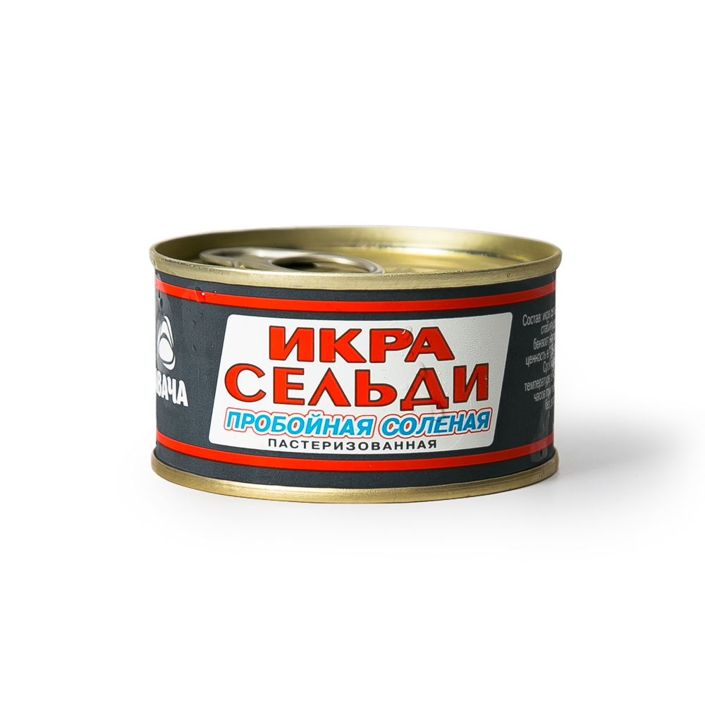 Икра сельди Наутилус пробойная сол 130 г ж/б