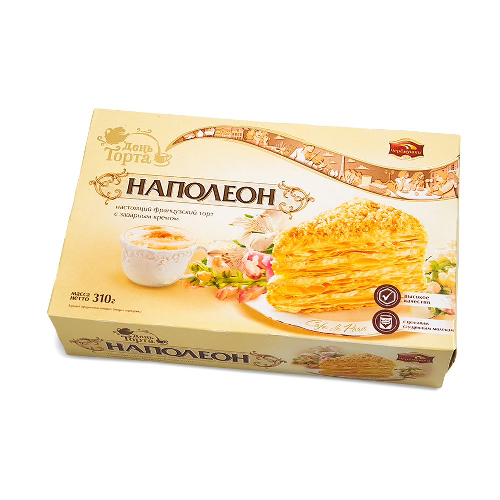 Торт Черемушки Наполеон Сласть 310г
