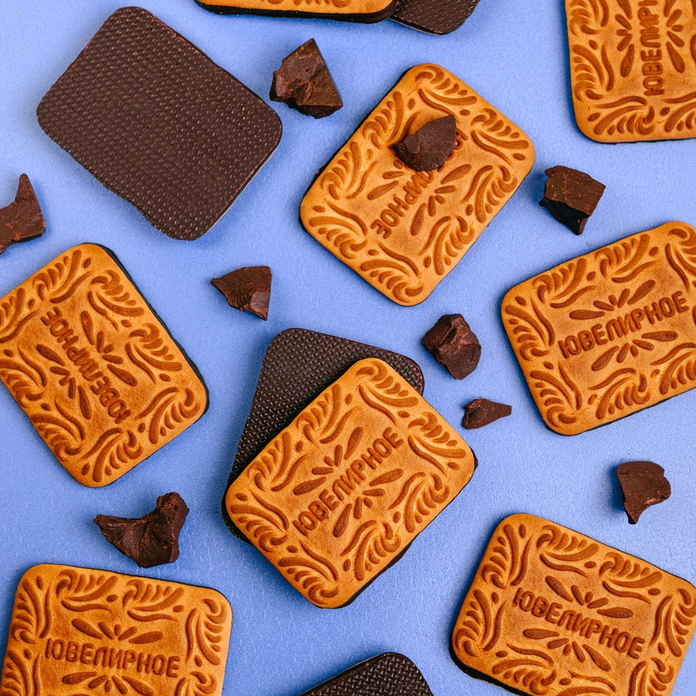 Печенье МОРОЗОВА Ювелирное 3кг глазиров