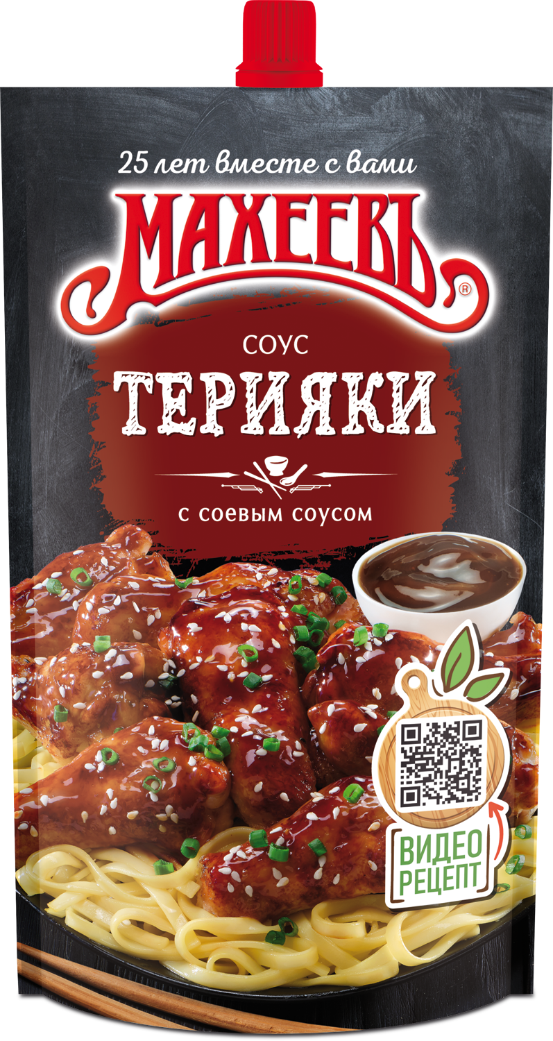 Соус деликатесный Махеев Терияки 230г