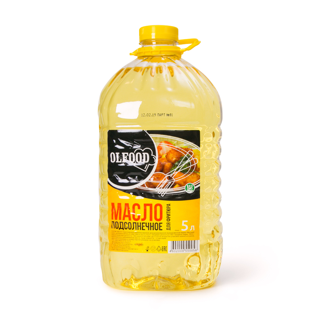 Масло для фритюра "OLFOOD"5л(термопленка)