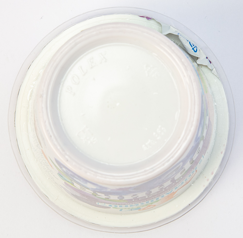 Йогурт фруктовый  Село Домашкино со вкусом черники 2,5% 290г пл.стакан